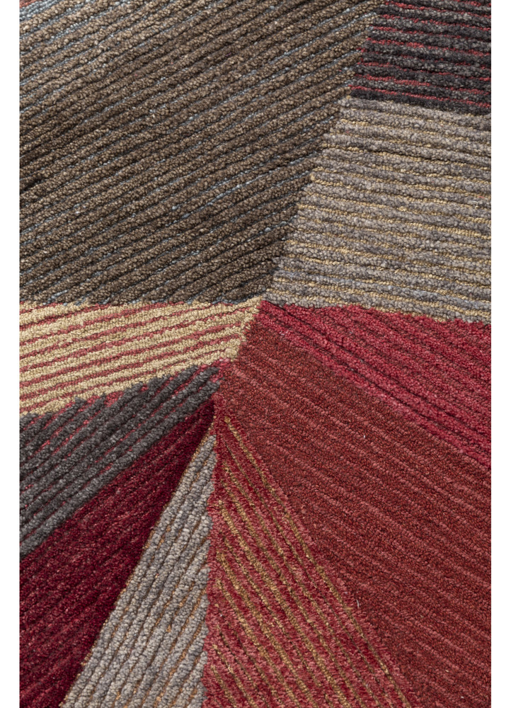 come around gold wool and viscose hand tufted Rug - CloseUp come around gold wool and viscose hand tufted Rug - CloseUp